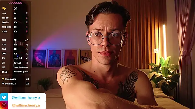 William_Henry_ ওয়েবক্যাম শো