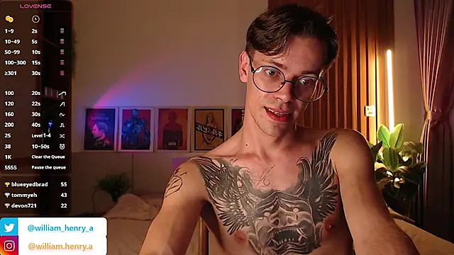 William_Henry_のライブXXXチャット