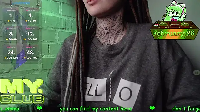 Witch_Emma élő XXX-chatje