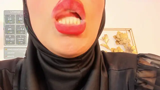 Show de hanajameela na webcam