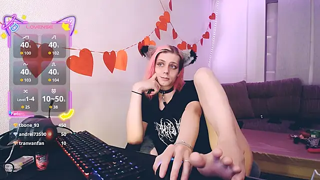 Show Webcam de Littlepinkcat