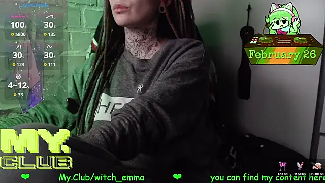 Czat XXX na żywo – Witch_Emma