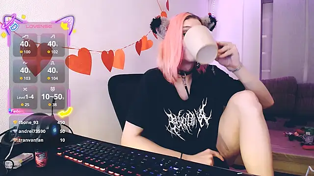 Littlepinkcat Webcam-Show