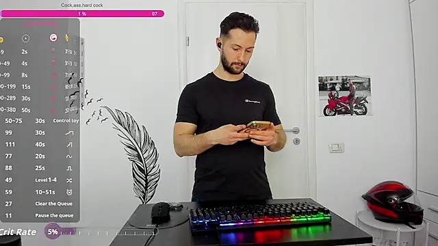 ZackFraser Show in webcam