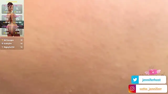 XXX chat uživo modela jennifer_Scot