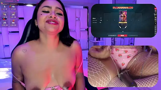 Chat +18 de Alice_Roys ao vivo