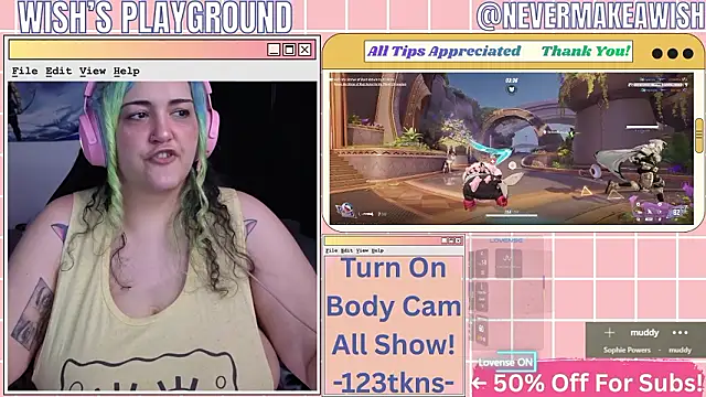 nevermakeawish live XXX chat