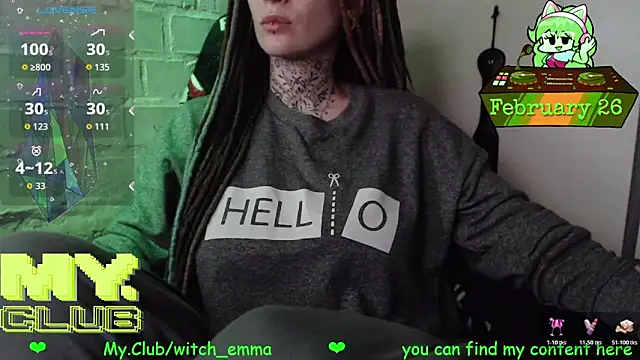 Witch_Emma Adlı Modelin Canlı XXX Sohbeti