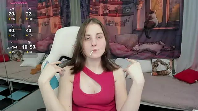 Chat +18 de KiraDuvall ao vivo