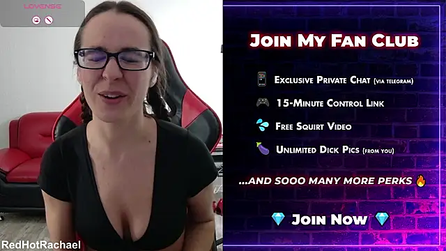 Chatroom XXX en direct de RedHotRachael