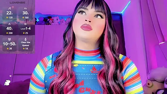 Show modela Danna_xz na web-kameri