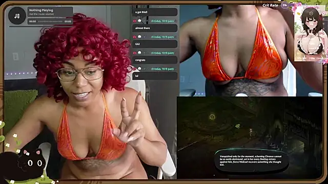 XXX chat uživo modela Cheybaaee