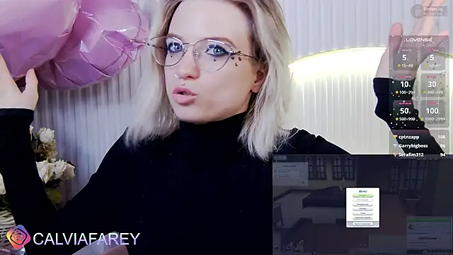 calviafarey Obrolan Langsung XXX