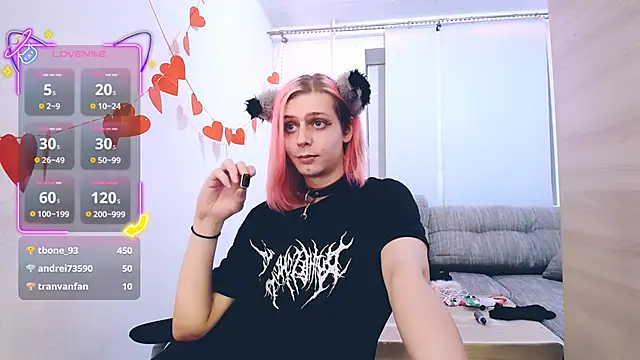 Littlepinkcatn Webbikameraesitys