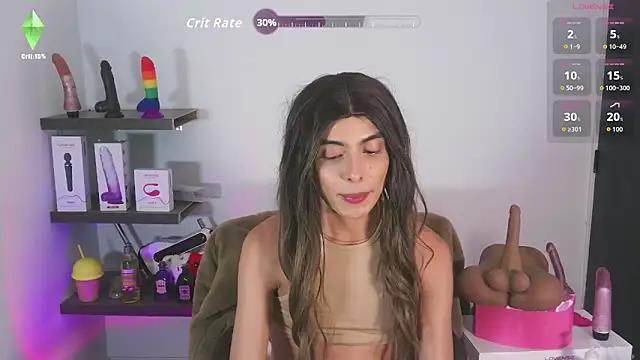 valentina_crttiのウェブカメラショー