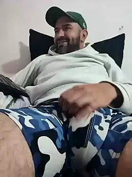 hairyandbigmannのウェブカメラショー