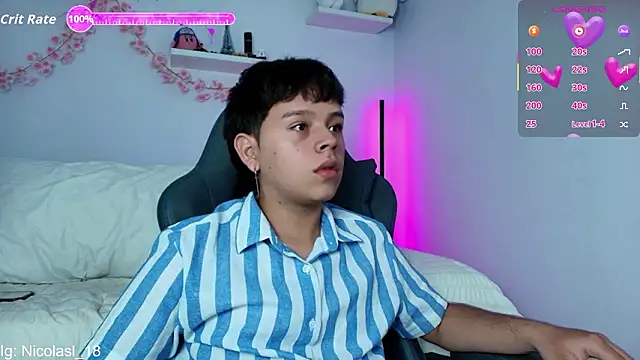 nico_leroy: διαδικτυακό σόου στην κάμερα