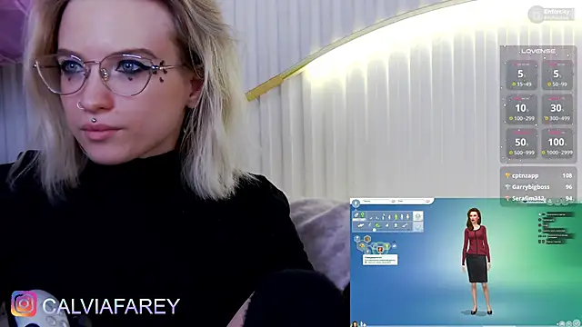 calviafarey Adlı Modelin Canlı XXX Sohbeti