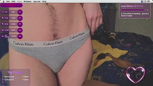 Show modela kuntboyzworld na web-kameri