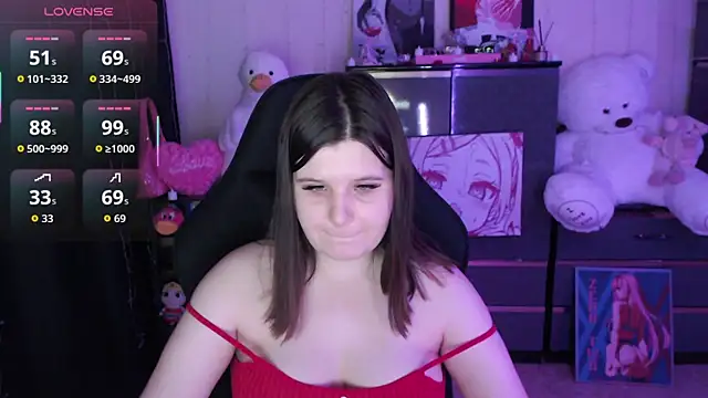 Chat +18 de AmyVibess ao vivo