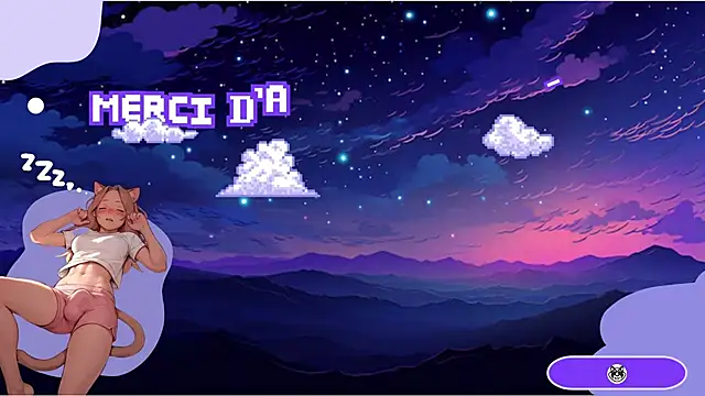 Neko_Piou élő XXX-chatje