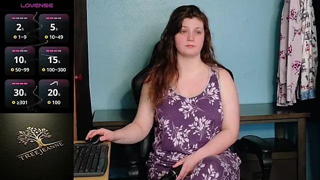 TreeJeanne live XXX chat