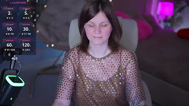 Show modela TinaMelt na web-kameri