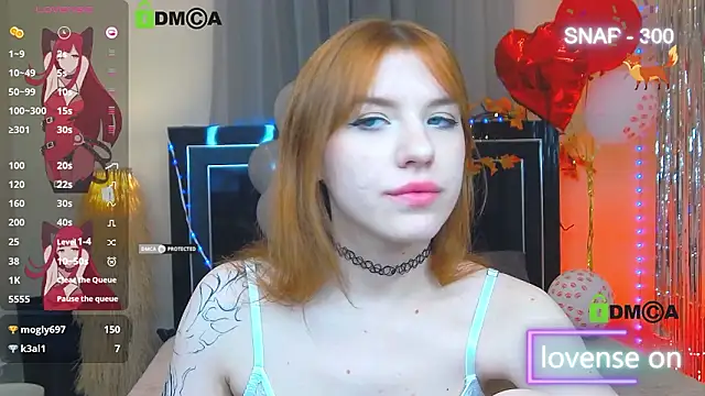 MeganNewCat – Kamerová šou