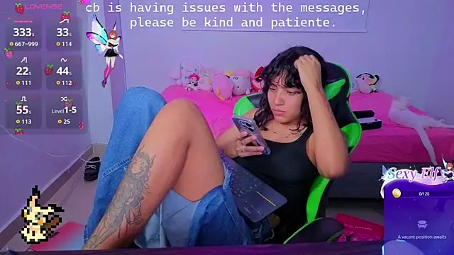 Chat +18 de Lovelyamyy ao vivo