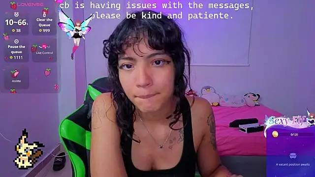 Chat +18 de Lovelyamyy ao vivo