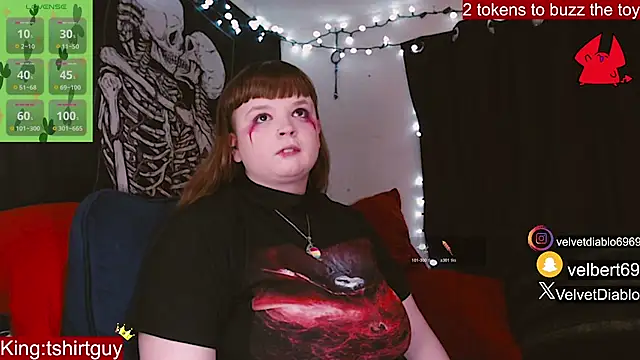 VelvetDiablo Live XXX-chat