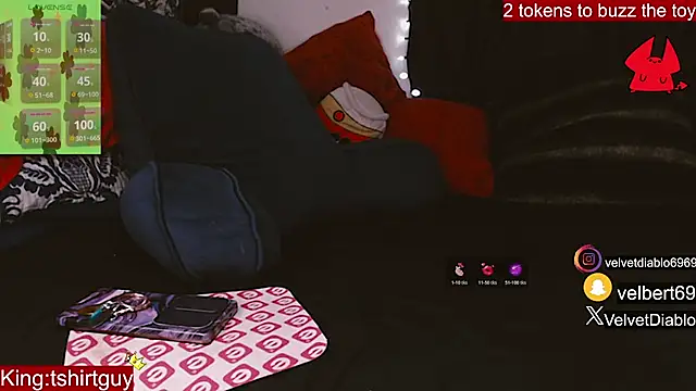 VelvetDiablo Adlı Modelin Canlı XXX Sohbeti