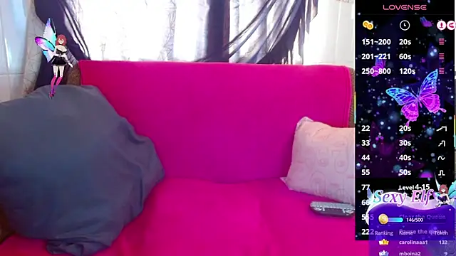 Show webcam de MERELEONA