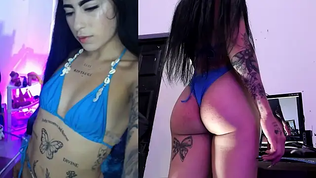 chaymae_nah_: διαδικτυακό σόου στην κάμερα