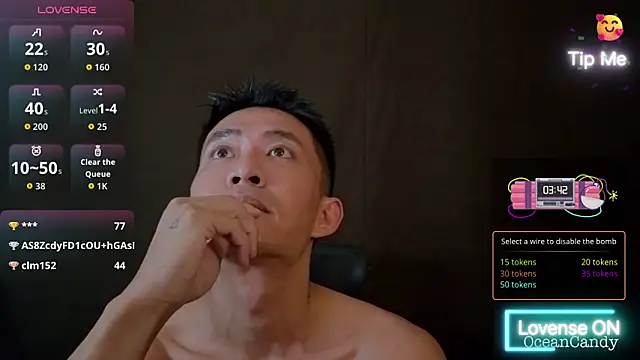 Chat XXX ao vivo de OceanCandy9