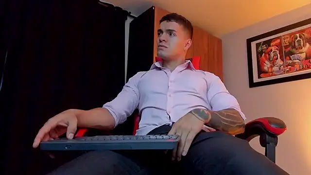 Show de ALPHA_DOMINUS_ na webcam