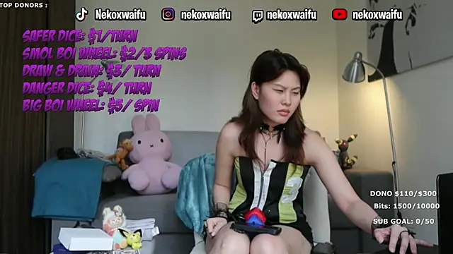 Chat XXX ao vivo de nekoxwaifu