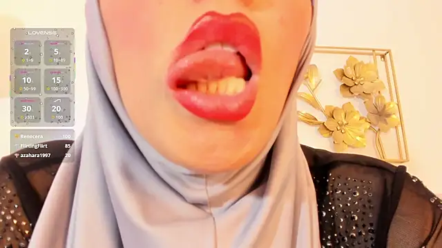 Show de webcam de hanajameela