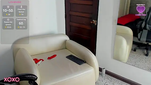 Show de Philipp-Jones na webcam