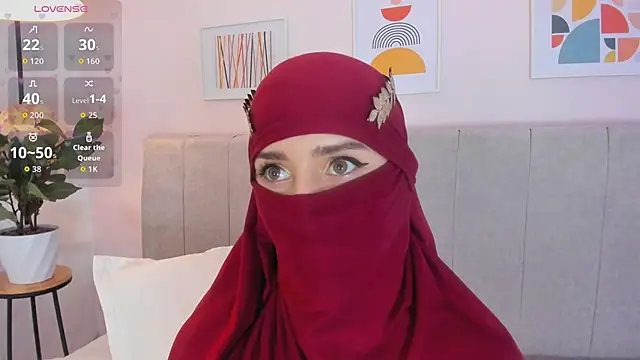 rawiya élő XXX-chatje