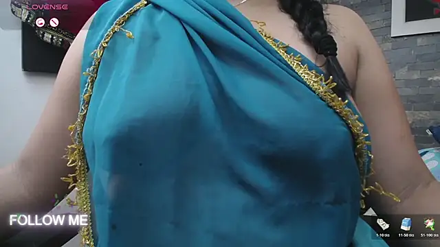 Show modela dayadubey_ na web-kameri