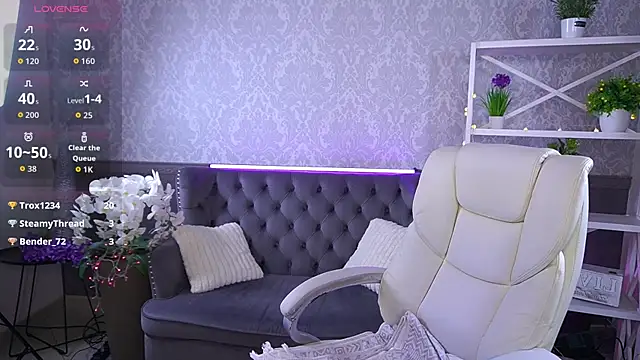 VelvetLuck Adlı Modelin Canlı XXX Sohbeti