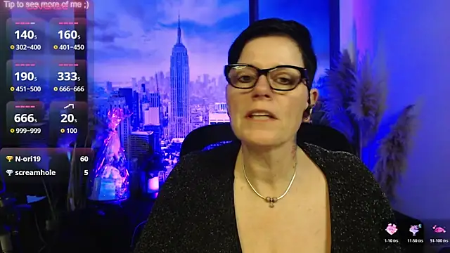 ninarandmannのウェブカメラショー