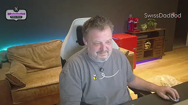 SwissDadbodのウェブカメラショー