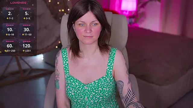 TinaMelt Show in webcam