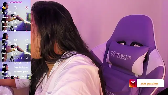 ZoeParcker Chat XXX in diretta