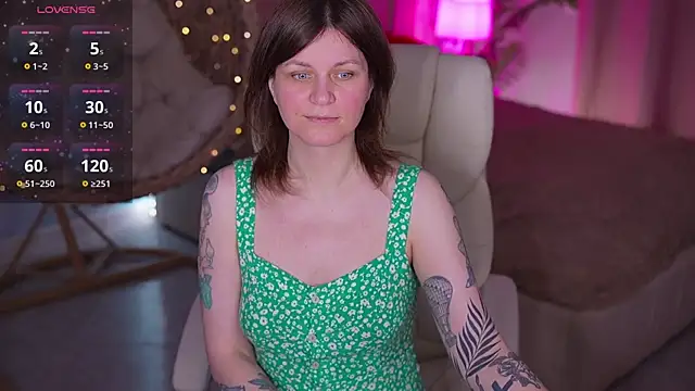 TinaMelt Show in webcam