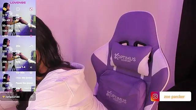 ZoeParcker Live XXX-chat