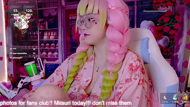 NaomiShimizu Webcam Show