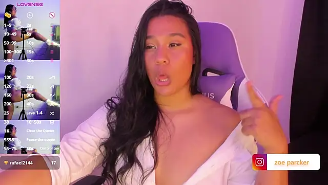 Živý XXX chat ZoeParcker